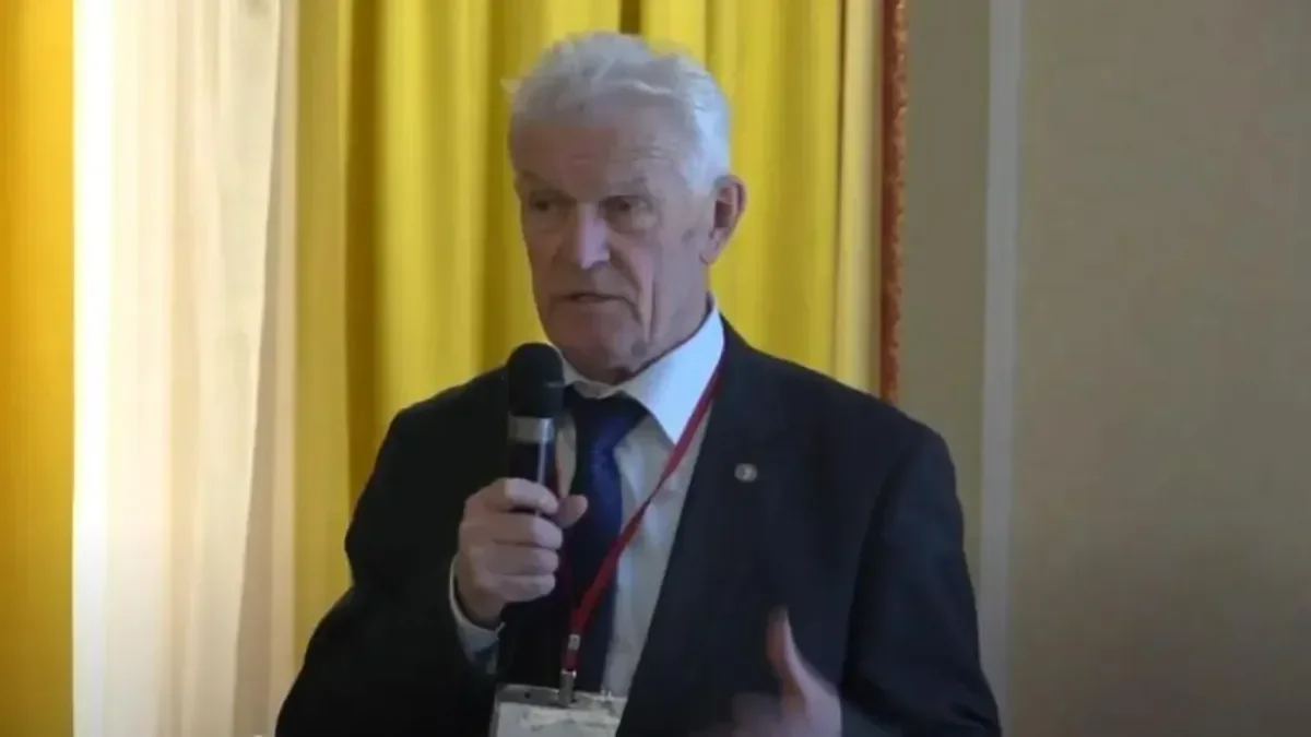 Valery Mitko, President of the Arctic Academy of Sciences and head of the Naval Academy’s hydroacoustics department
