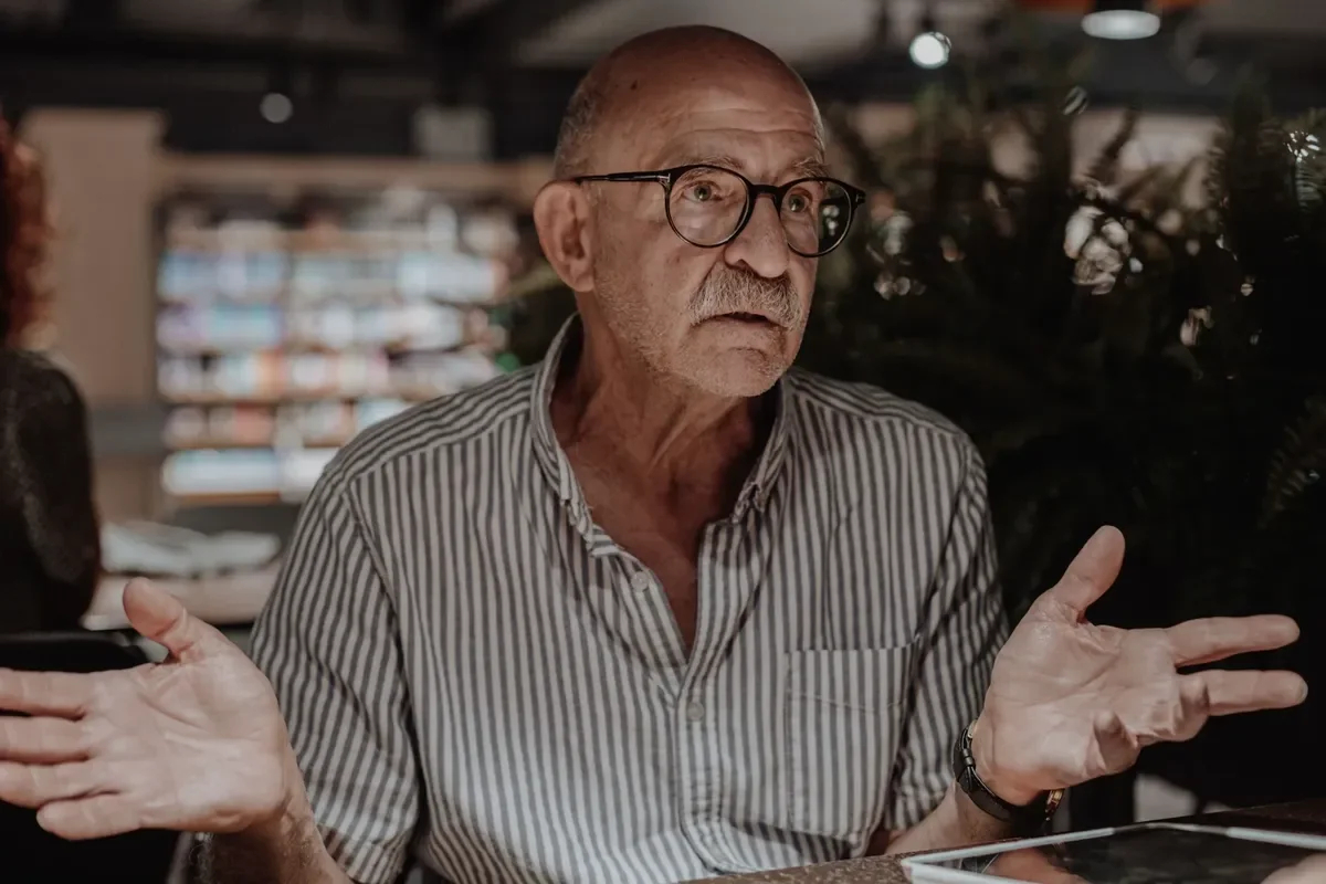 David Vseviov, doctor of cultural history. Photo by Vladislava Snurnikova, exclusively for Novaya Gazeta. Europe