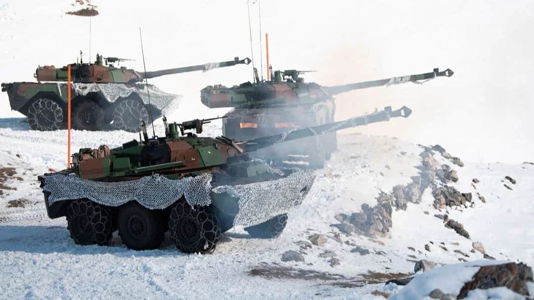 Танки французского производства AMX-10 RC. Фото: telegram / francediplomatie
