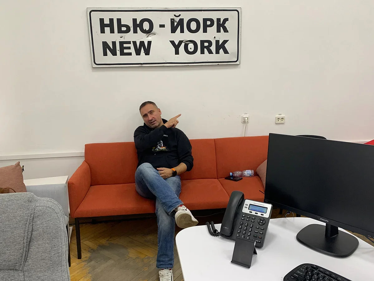 Ihor Solovey’s office. Photo: Olga Musafirova, exclusively for Novaya Gazeta Europe