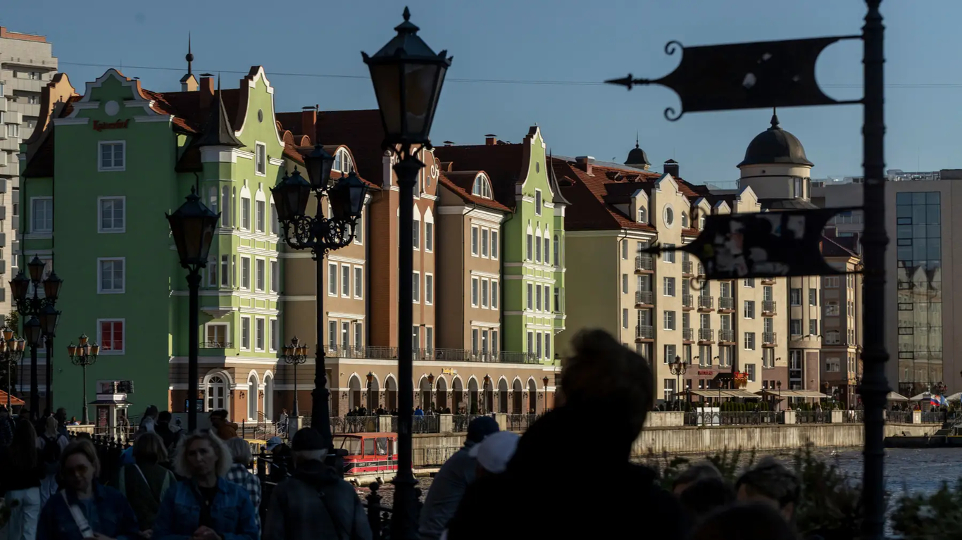 The city of Kaliningrad, formerly known by its German name Königsberg. Photo: EPA