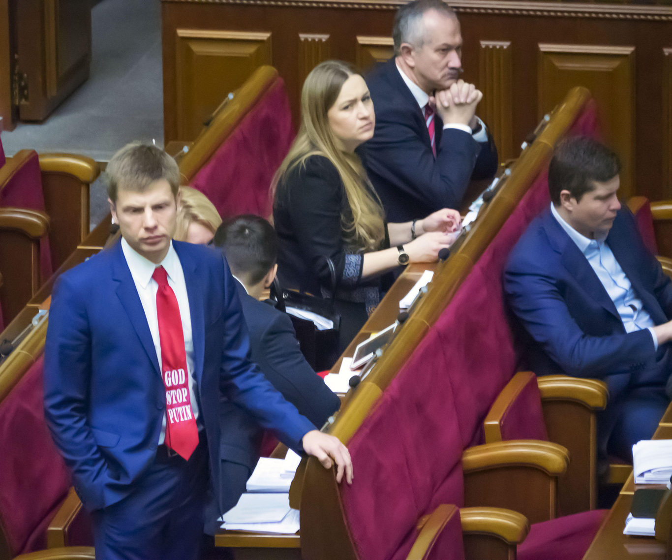 Алексей Гончаренко в Верховной раде Украины. Киев, Украина. 10 февраля 2015 года. Фото: Igor Golovniov / ZUMA Wire / Alamy Live News / Vida Press (edited)