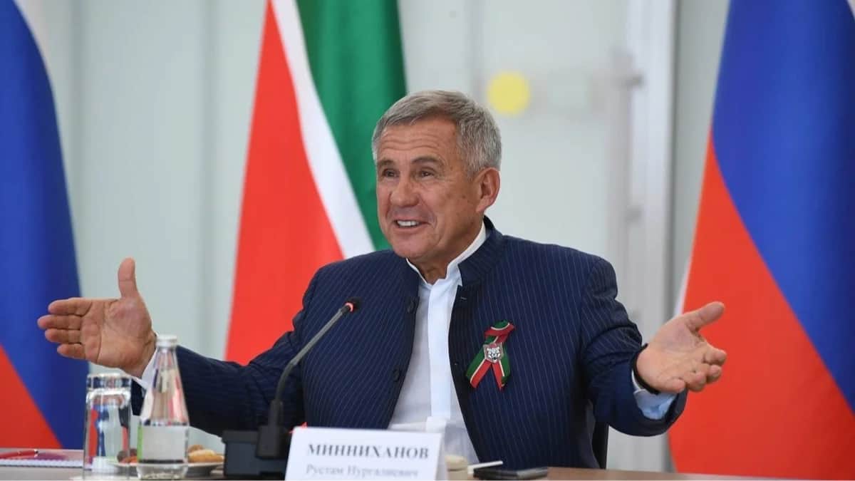Рустам Минниханов. Фото: страница Минниханова в <a href="https://vk.com/rnm" target="_blank">VK</a>
