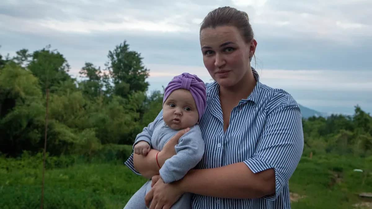 Анна Нурцеханова с дочерью. Фото: Светлана Виданова