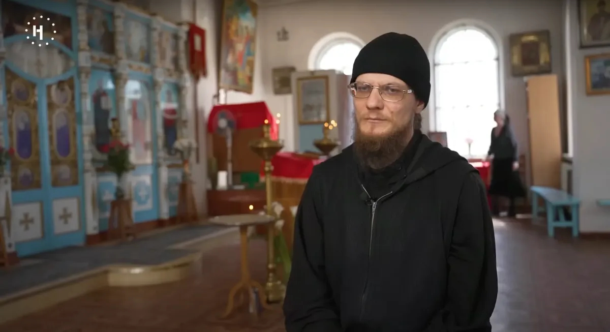 Hieromonk Jonah, Archbishop’s assistant. Screenshot