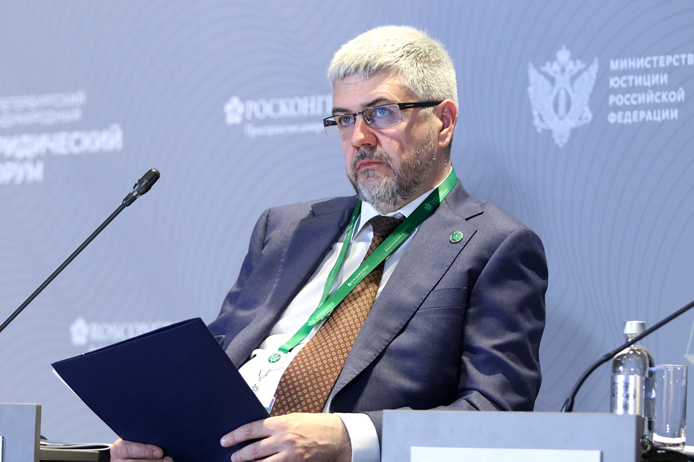 Вадим Баланин на Петербургском международном юридическом форуме, Санкт-Петербург, Россия, 24 июня 2026 года. Фото: Максим Константинов / SOPA Images / Zuma / Scanpix / LETA