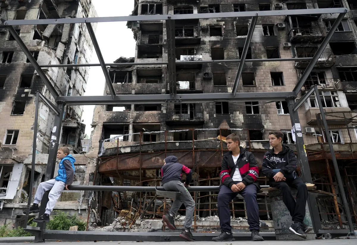 Мариуполь, сентябрь 2022 года. Фото: Stringer / Anadolu Agency / Getty Images 