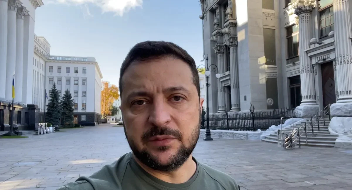 Photo: Zelensky’s address