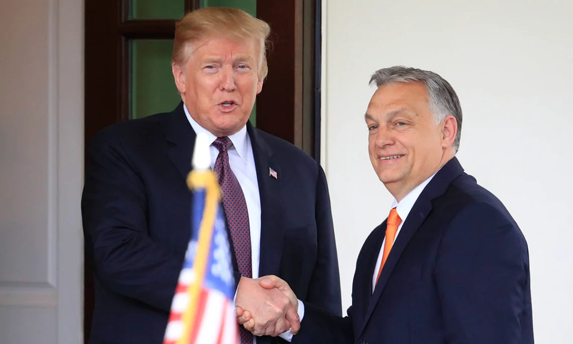 Donald Trump and Viktor Orban at the White House in Washington, 13 May 2019. Photo by U.S. Embassy in Hungary