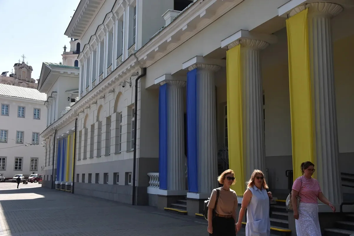 Vilnius. Photo by Vasily Maksimov, exclusively for Novaya Gazeta. Europe
