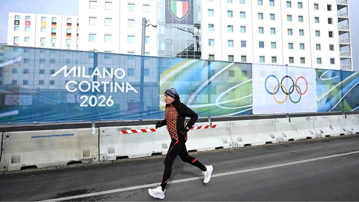Олимпийская деревня в Милане, Италия, 30 января 2026 года. Фото: Daniel Dal Zennaro / EPA