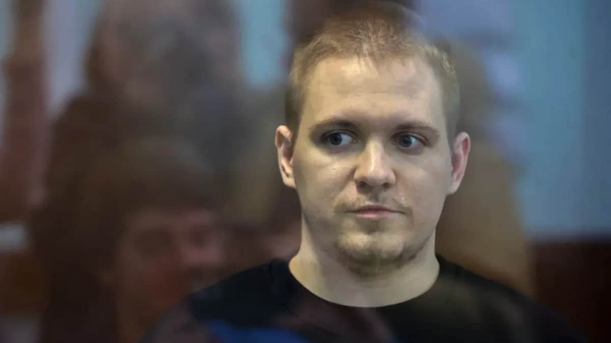 Автор телеграм-канала «Протестный МГУ» Дмитрий Иванов. Фото: telegram / msuprotest