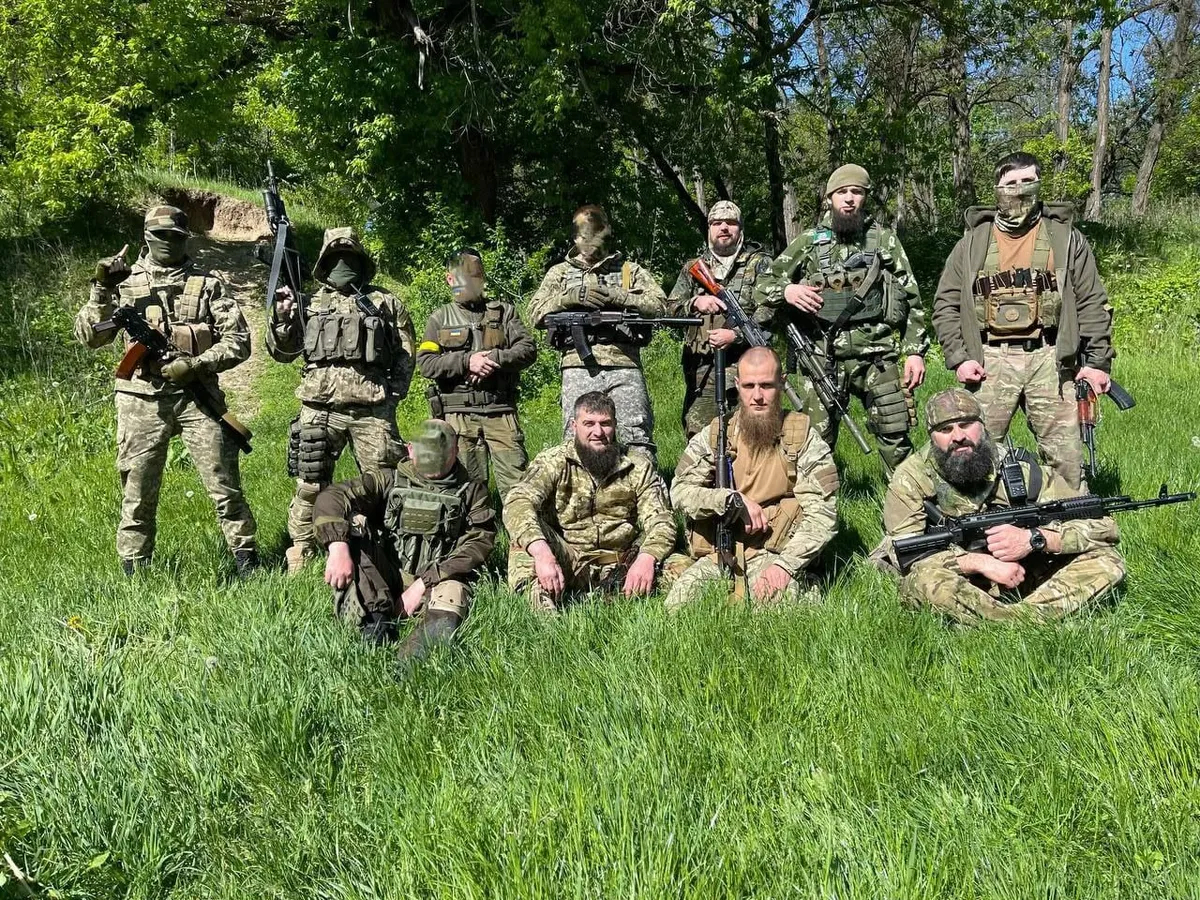 Members of the Sheikh Mansur Battalion. Photo: Batalon_Shaiha_Mansura / Telegram