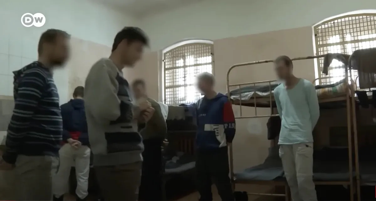 Российские военнопленные в Украине. Фото: скрин видео