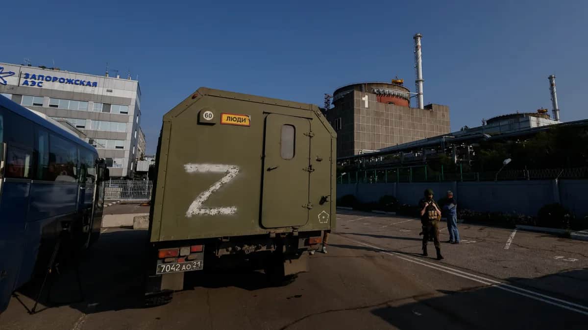 Запорожская АЭС в Энергодаре. Фото: EPA-EFE/SERGEI ILNITSKY