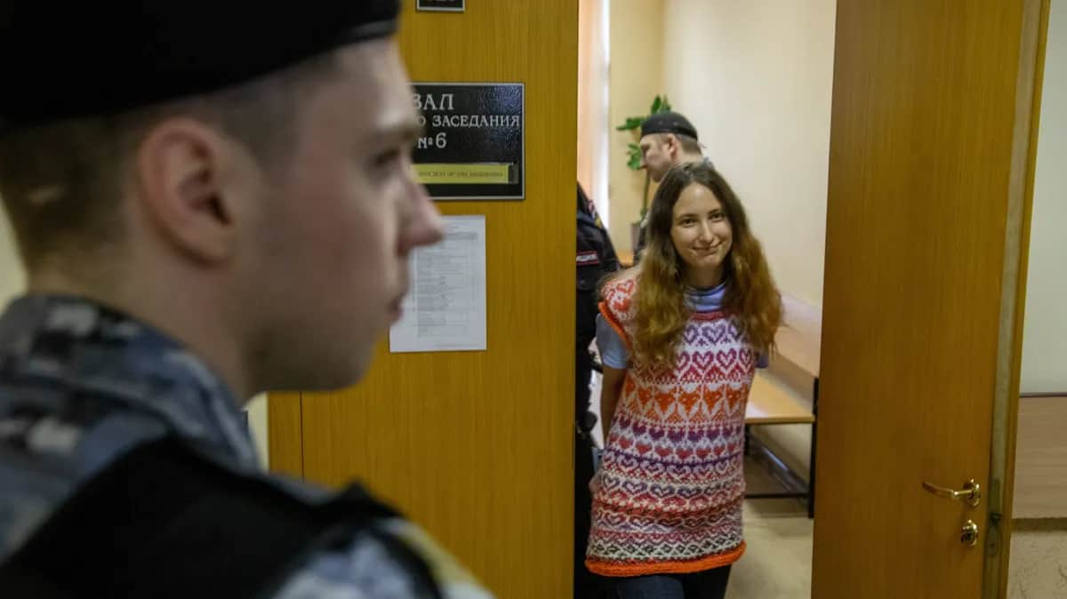 Саша Скочиленко. Фото: Дмитрий Цыганов, специально для «Новой газеты Европа»