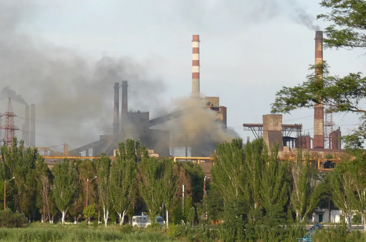 Завод «Азовсталь». Фото: Wikimedia