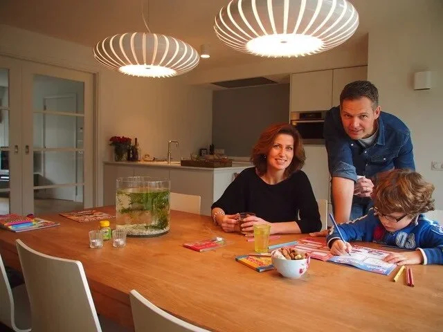 Oscar, Remco and Miranda. Photo from the family archive