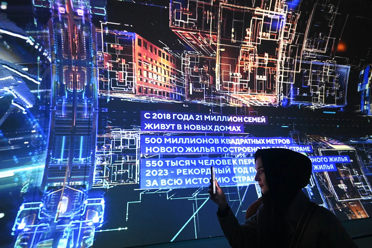 Экспозиция «Достижения России», павильон А. Фото: Кирилл Каллиников / РИА Новости / <a href="http://russia.ru/" rel="noopener noreferrer" title="http://russia.ru/">russia.ru</a>