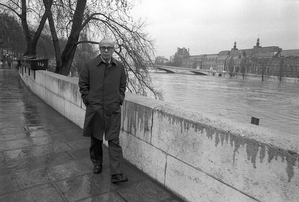 Аргентинский писатель Эрнесто Сабато, 24 февраля 1977 года. Фото: Daniel Simon / Gamma-Rapho / Getty Images