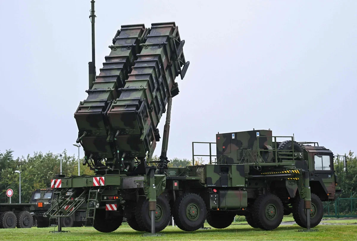 A Patriot missile system, 23 October 2023. Photo: Ina Fassbender / AFP / Scanpix / LETA