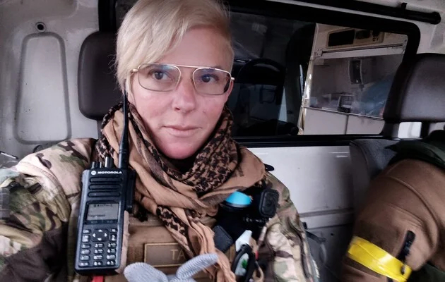 Yulia Paievska, call sign “Taira”. Photo: social media