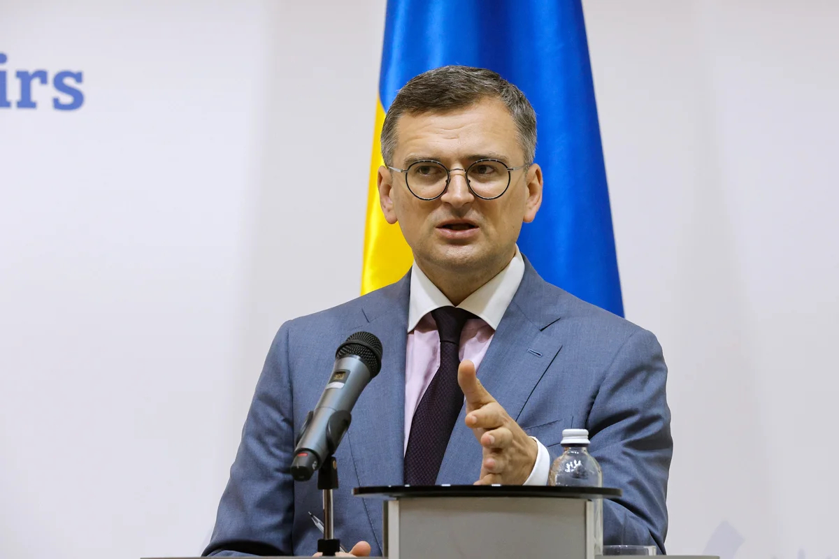Отправленный в отставку министр иностранных дел Украины Дмитрий Кулеба. Фото: Сергей Долженко / EPA-EFE