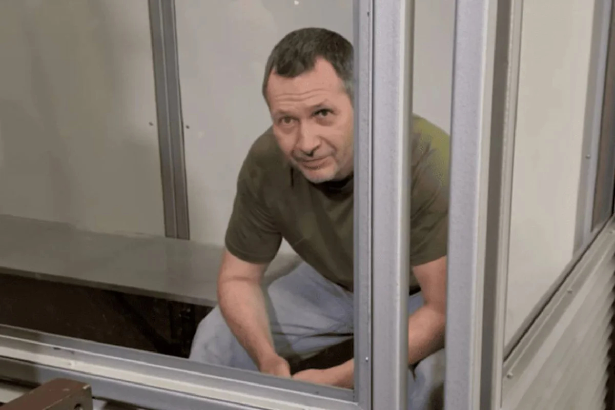 Михаил Сцельников в суде. Фото: Суспiльне