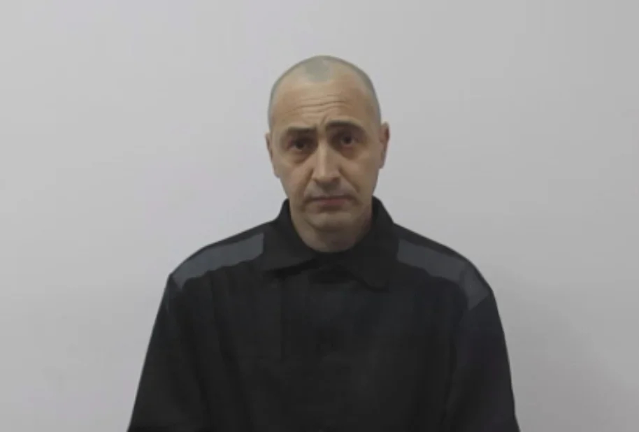 Andriy Toritsa in Russian captivity. Photo: @povernisdomoy / Telegram