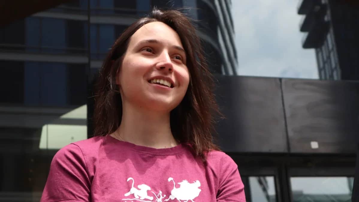 Harvard researcher Ksenia Petrova leaves court on bail, Boston, 12 June 2025. Photo: Leah Willingham / AP Photo / Scanpix / LETA