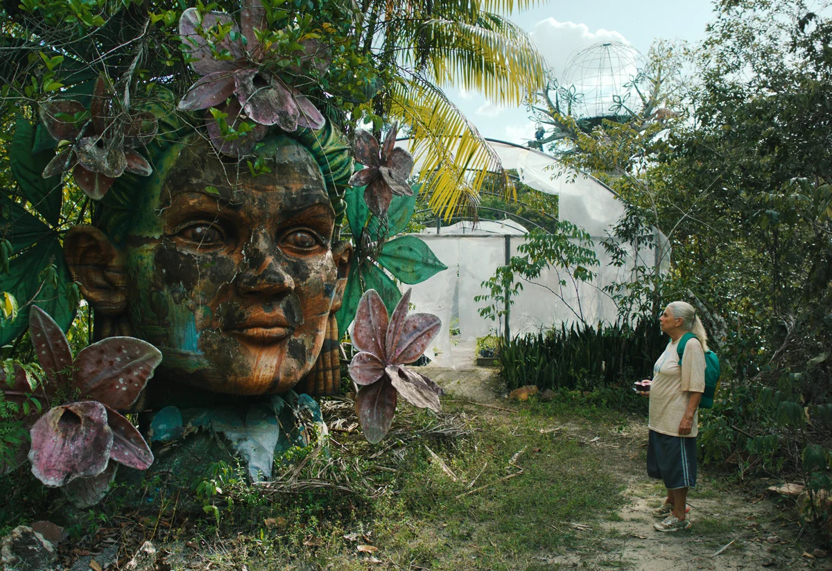 Дениз Вайнберг в фильме «Голубой след», 2025 год. Фото: Guillermo Garza / Desvia / Berlinale