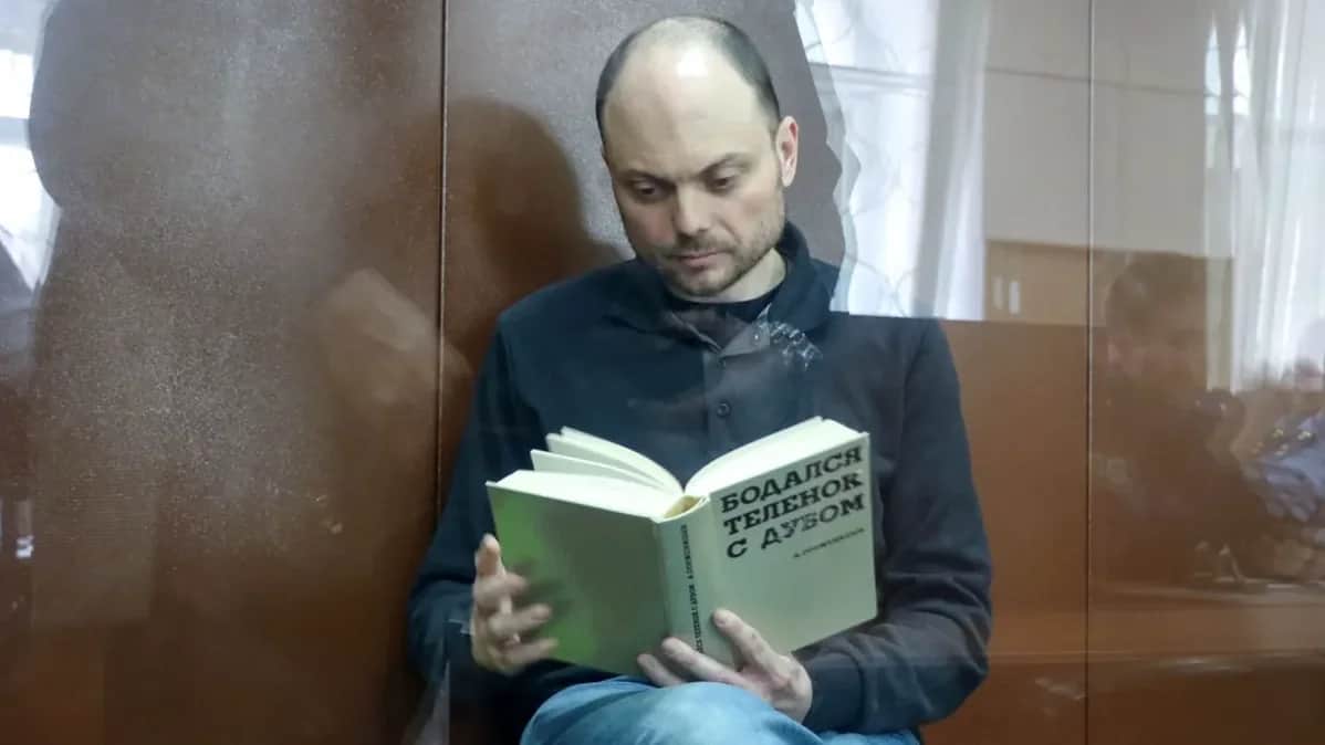 Vladimir Kara-Murza. Photo: Twitter / Daria Kornilova