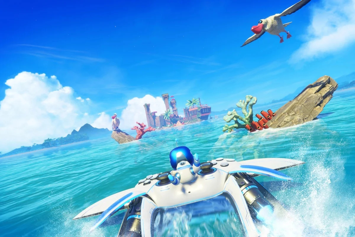 Создатели Astro Bot из Asobi Studio ранее работали в Sony Japan Studio, известной по сериям Ape Escape и Gravity Rush. Кадр: <a href="https://blog.playstation.com/2024/06/12/astro-bot-hands-on-report/" rel="noopener noreferrer" title="https://blog.playstation.com/2024/06/12/astro-bot-hands-on-report/">Sony Interactive Entertainment</a>