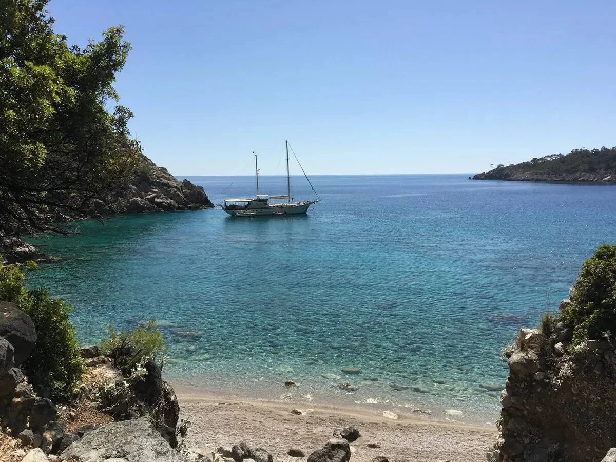 Kas coast. Photo: Nadezhda Kashina