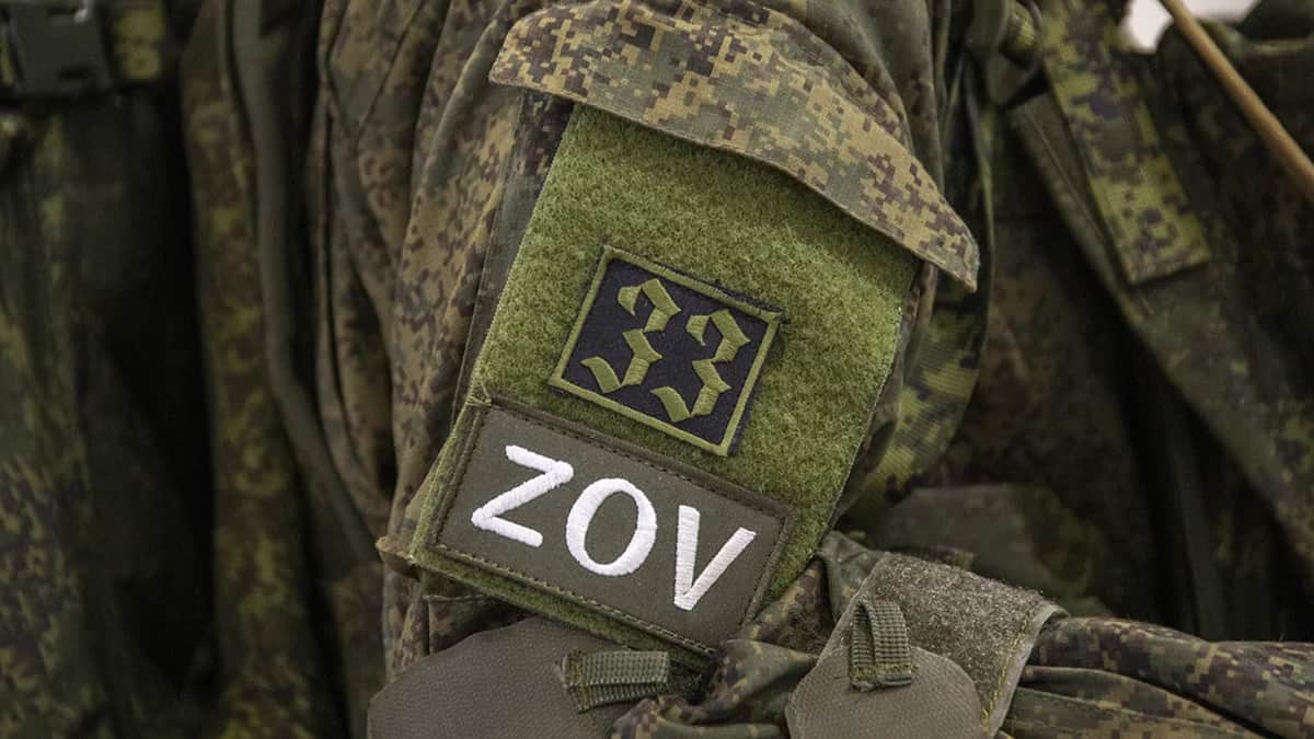 Шеврон участника войны в Украине. Фото: Дмитрий Цыганов