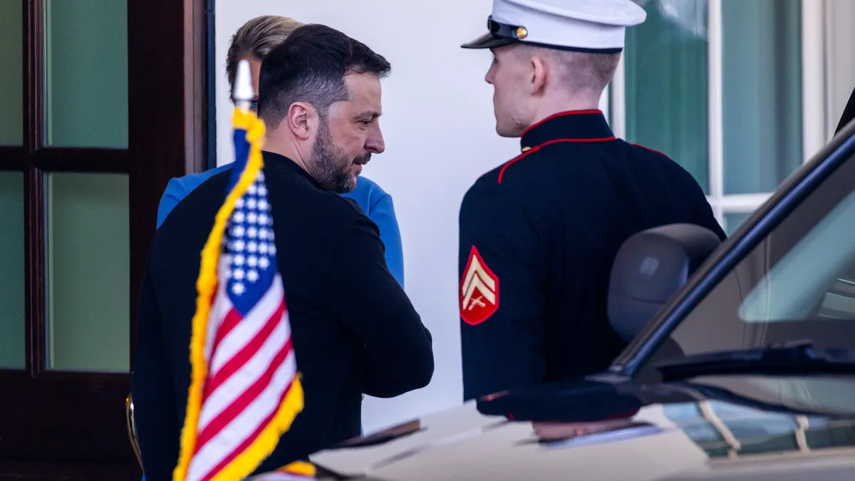 Zelensky and Trump to meet at White House on Monday as US pushes for ‘fast peace deal’