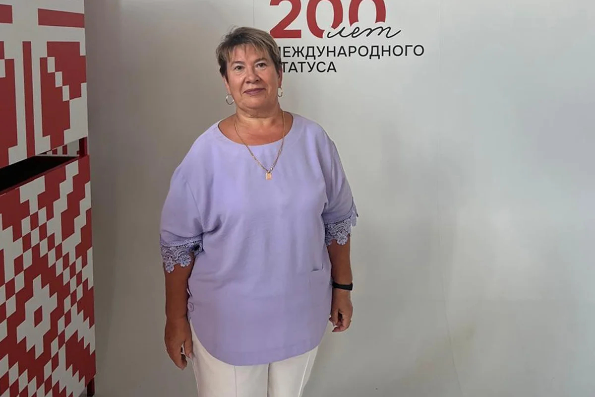 Марина Дегтярева. Фото со страницы главы Кореневского района в VK