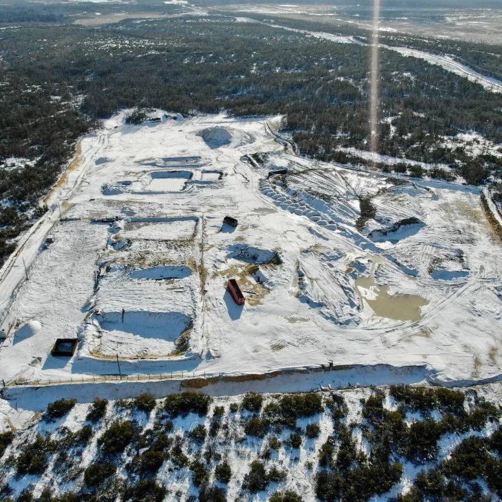 An oil refinery waste landfill that the activists were fighting against for several years. Photo: Sakhalin Environment Watch