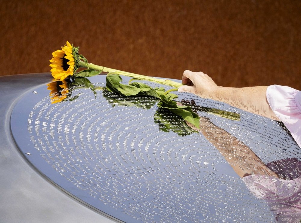 Commemoration of MH17 air disaster victims at the National Monument in Vijfhuizen Park near Schiphol, The Netherlands, 17 July 2024. Photo: EPA-EFE/ROBIN VAN LONKHUIJSEN