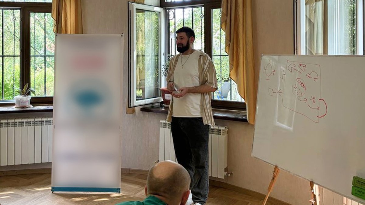 Директор фонда «СПИД.ЦЕНТР» Максим Губка. Фото:  «СПИД.ЦЕНТР»